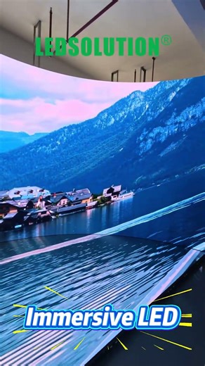 Curved Wall & Floor Immersive LED System