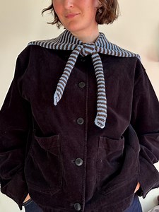 Salty Sailor Collar Knitting Pattern - Etsy UK