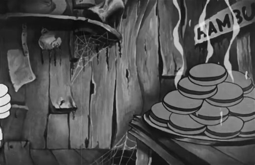 🍔Haunted Burger🍔 . #wimpy #burger #hamburger #popeye #animation #fleischerstudios #cartoon #maxfleischer #halloween #cuphead