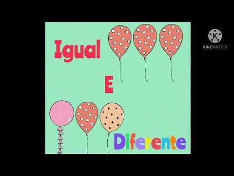 Igual e Diferente para Educação Infantil