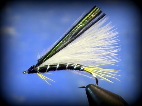Two Minute Fly Tying: Black Ghost Streamer