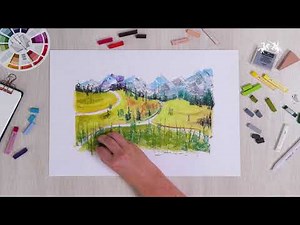 Faber-Castell Creative Studio Soft Pastels Crayons Mini Cardboard Box Set