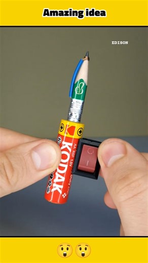 How to make soldering iron using pencil #shorts #diy #solderingiron #experiment #viral