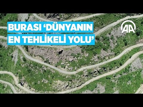 Burası 'dünyanın en tehlikeli' yolu