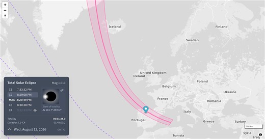 Eclipse Simulator – September 27, 1772
