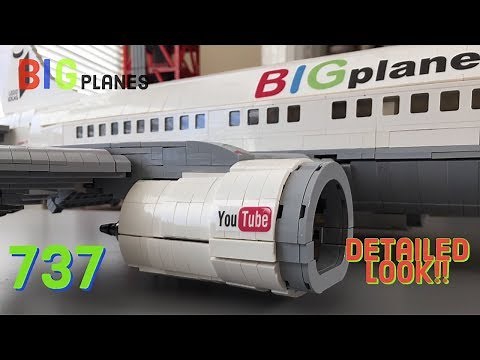 Motorized LEGO 737 engines !!!