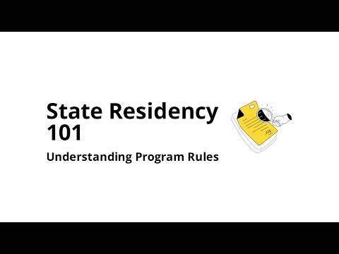 What Is “Residency” for State Programs?
