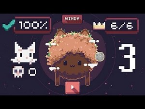 Cat Bird World 3 Winda - All Crowns 100% - Gameplay Walkthrough (iOS/Android)