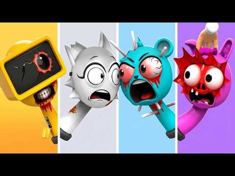 INCREDIBLE SPRUNKI COFFIN DANCE Tiles Hop EDM Rush 38