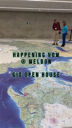 Western Libraries on Instagram: "🗺️ GIS Open House is happening NOW until 4PM at Weldon Library (ground floor)! Explore our giant Indigenous floor map, discover digital and community-based approaches to archaeology, play with our interactive watershed sand table, journey through GIS on other planets with @westernuspace, check out textile art mapping, and so much more! Everyone is welcome—drop by and see what geographic information systems can do! ✨ #WesternU #WesternLibraries #GISDay #WesternU 