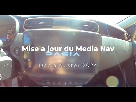 Update of the Media NAV system and Dacia map