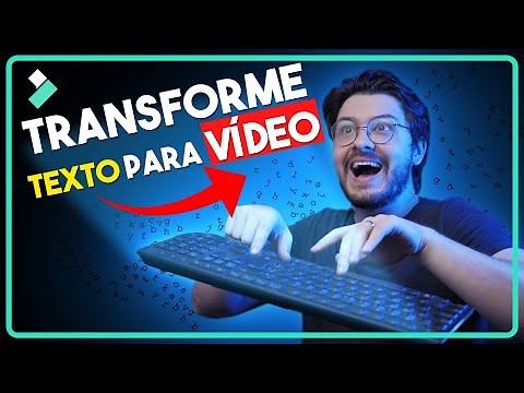 NOVA IA que CRIA VÍDEOS COMPLETOS através de TEXTO | Texto para Vídeo Filmora 13