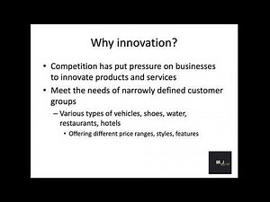 Creativity, Innovation and Entrepreneurship