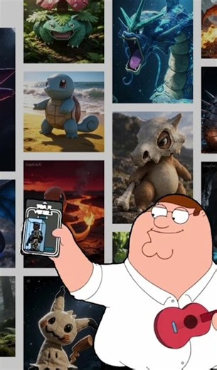 Peter & Quagmire & A Few Pokemon #pokemon #familyguy