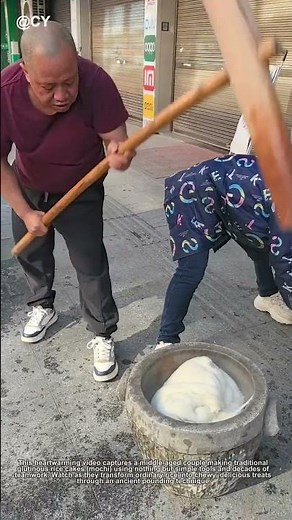 🥮 Homemade Mochi Magic! Secret to Perfect Sticky Rice Cakes ↓