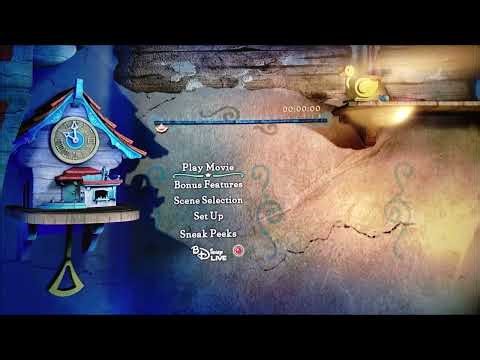 Disney's Pinocchio 70th Anniversary Edition (2009) Blu-ray Menu Walkthourgh (Disc 1)