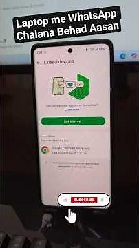 How to Use Whatsapp in Laptop | How to use WhatsApp on Computer | WhatsApp Web #whatsapp #shorts