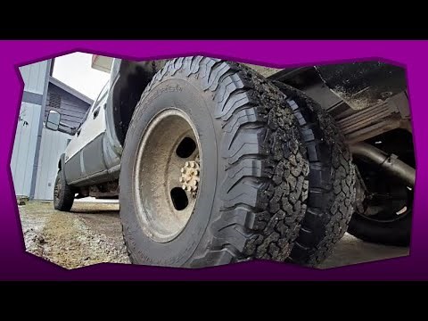 BFGoodrich KO2 Review On Dually Truck (2 Years Later & Wear Check!)