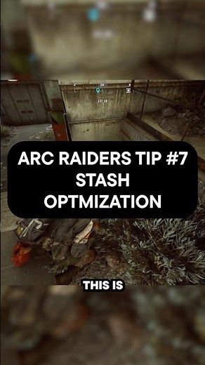 Arc Raiders Tip #7 - Inventory Optimization #arcraiders #gaming #tips