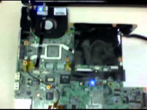 How to test a laptop motherboard outside of the machine