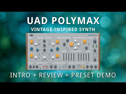 Universal Audio - PolyMAX Synth - Intro + Review