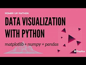 Real Data Visualization with Python, matplotlib, numpy, pandas