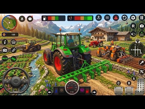 Real Tractor Farming Game 🚜 Complete Farming Process | Full Gameplay HD