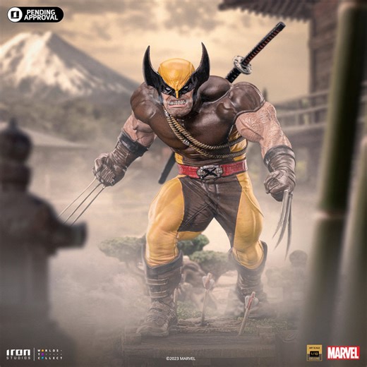 Iron Studios X-Men Wolverine Unleashed Deluxe Art Scale 1/10 Statue | Zavvi UK
