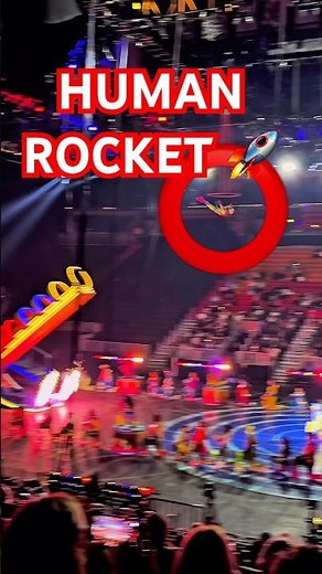 Human Rocket Launch 😳 | Ringling Bros Circus