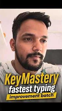 Typing Mehnat Kar Rahe Ho… Result Nahi Aa Raha? | KeyMastery Fastest Improvement Batch 🔥
