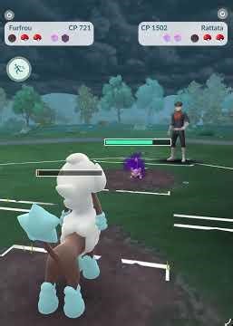 Battleing Pokémon go grunt