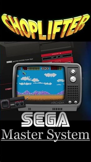CHOPLIFTER SEGA MASTER SYSTEM 👌❤️