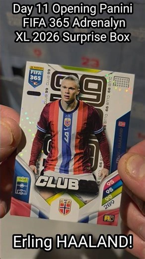 DAY 11 OPENING PANINI FIFA 365 ADRENALYN XL 2026 SURPRISE BOX #panini #fifa #holidayswithyoutube