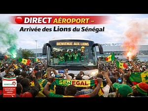 🔴 DIRECT – Aéroport : accueil des Lions, champions d’Afrique 2025