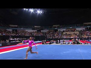 Simone Biles - Floor Exercise - 2013 AT&T American Cup