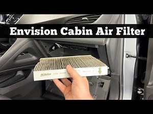 2021 - 2024 BUICK ENVISION Cabin Air filter Replacement - How To Change Replace AC Filter Location