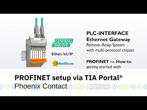 PLC INTERFACE Ethernet Gateway: How to get started via PROFINET using TIA Portal®