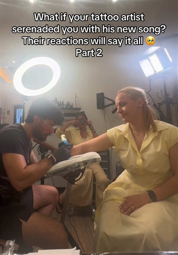 WONDERLAND: Tattoo Artist Serenades Customer with New Song