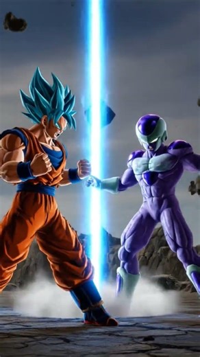 Goku vs frieza #anime #goku 😱