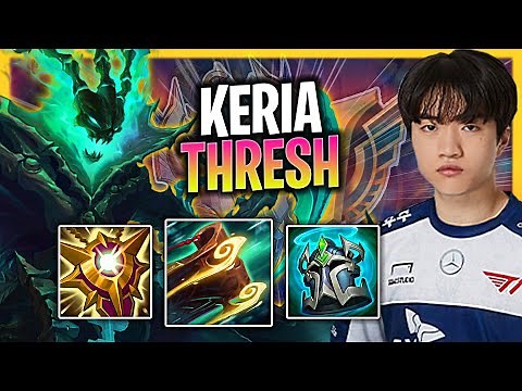 LEARN HOW TO PLAY THRESH SUPPORT LIKE A PRO! | T1 Keria Plays Thresh Support vs Maokai! Season 2024