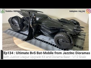 Ep134 UNBOXING BATMOBILE BVS JAZZINC ULTIMATE 1/12 SCALE - NO COMMENTARY - READ DISCLAIMER