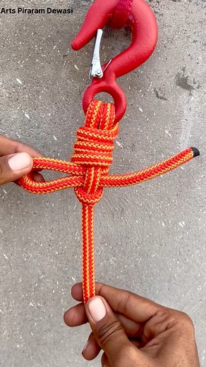 A Great practical knot for Easy Release. #knot #rope #tips #lifehacks #diy #useful #diy | piraram_dewesi_arts