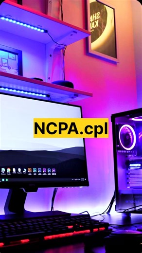Ilyas Byahatti | PC & Tech Coach on Instagram: "How to open network connection with windows run command || #computer #window11 #tech #laptop #computertips #laptoptips #technology #pctipsandtricks #shorts #reelindia #reels #pctips #india"