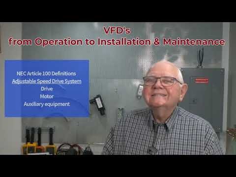 EC&M Tech Talk — Variable Frequency Drives — VFD’s from Operation to Installation and Maintenance