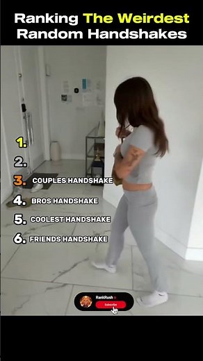 Ranking The Weirdest Random Handshakes