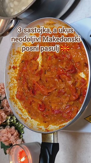 Recept u komentaru 👉 3 sastojka, a ukus neodoljiv! Makedonski posni pasulj 🇲🇰 #recept #recipe #rucak #pasulj | Mala Brza Kuhinjica