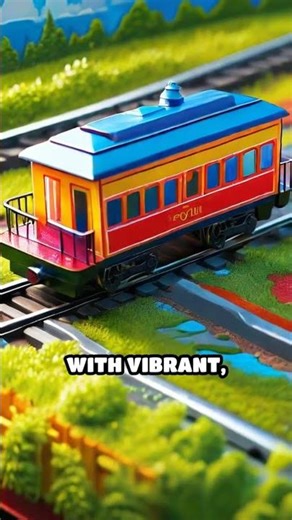 Vintage Wooden Toy Train Restoration Magic