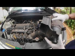 Hyundai i20 petrol Body-air cleaner/air filter box replacement