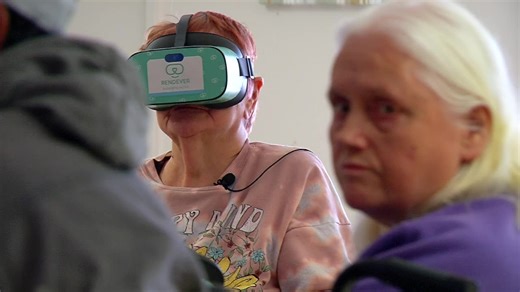 Virtual reality goggles help seniors across Minnesota explore and connect