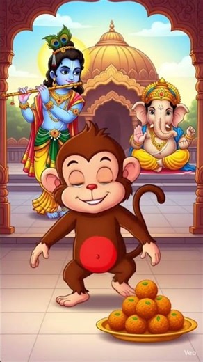 lettle Krishna aur Ganesh story#lshortvideo#ai video